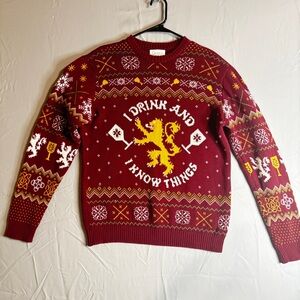 Game Of Thrones Graphic Men's Sweater